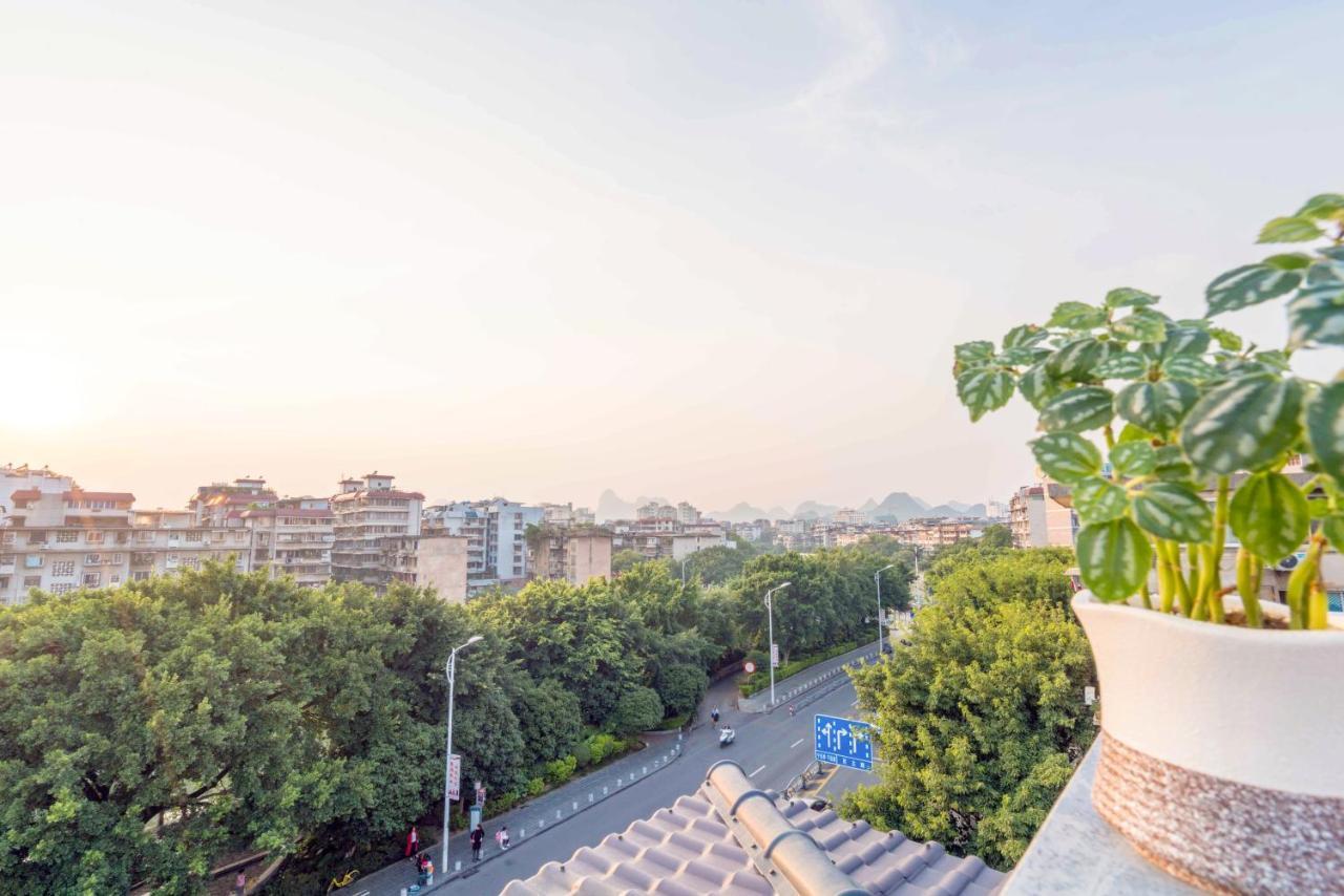 Zen Tea House Elephant Trunk Hill Park Guilin Exterior foto